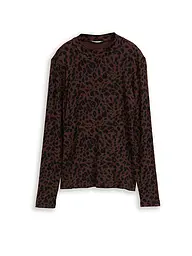TOM TAILOR | T-shirt à manches longues | Marron