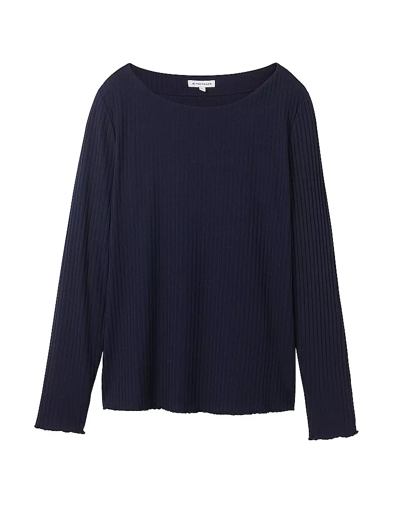 TOM TAILOR | Langarmshirt  | Bleu
