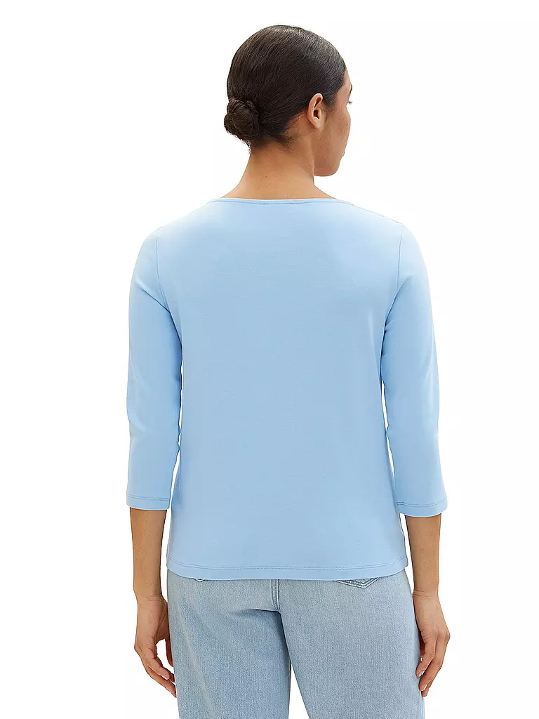 TOM TAILOR | Langarmshirt  | Bleu