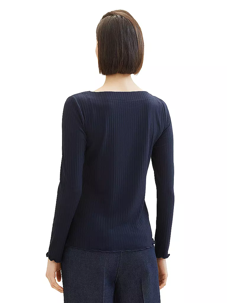 TOM TAILOR | Langarmshirt  | Bleu
