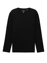 TOM TAILOR | Langarmshirt | Noir