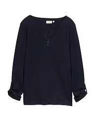 TOM TAILOR | Langarmshirt | Bleu foncé
