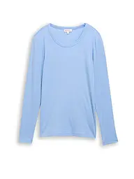 TOM TAILOR | Langarmshirt | Bleu clair