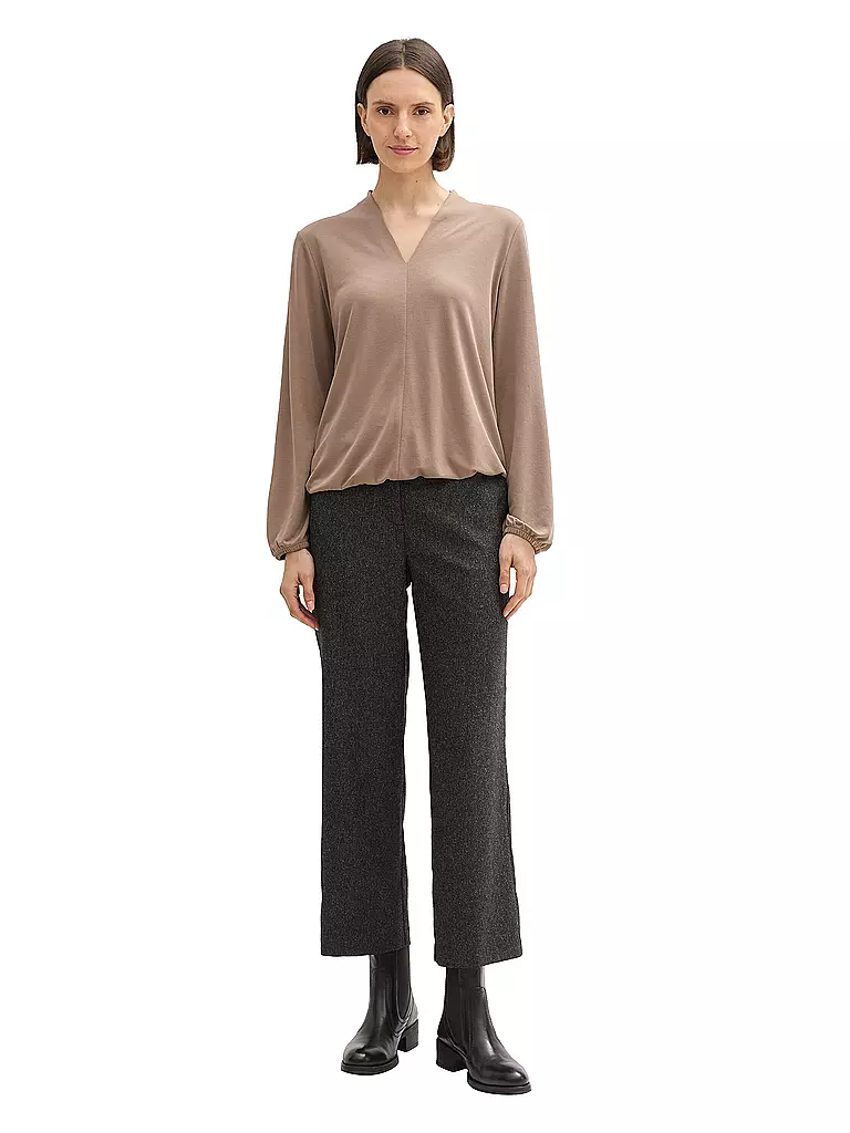 TOM TAILOR | Langarmshirt | Beige