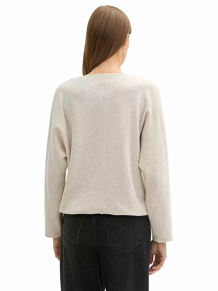 TOM TAILOR | Langarmshirt | Beige
