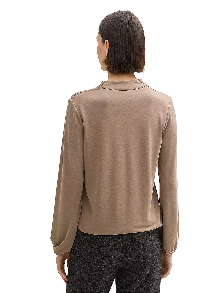 TOM TAILOR | Langarmshirt | Beige
