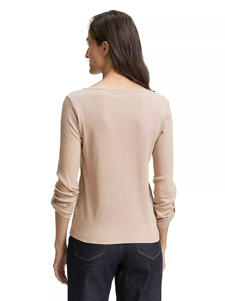 TOM TAILOR | Langarmshirt | creme