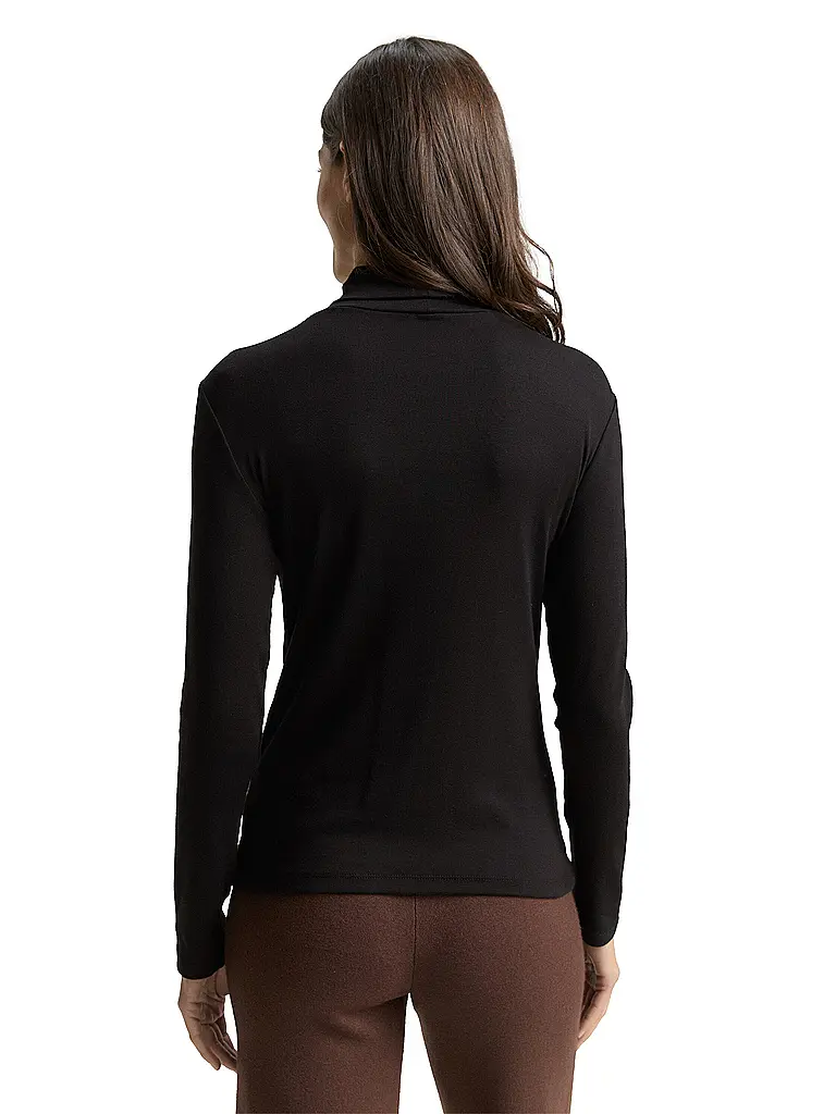 TOM TAILOR | Langarmshirt | Noir