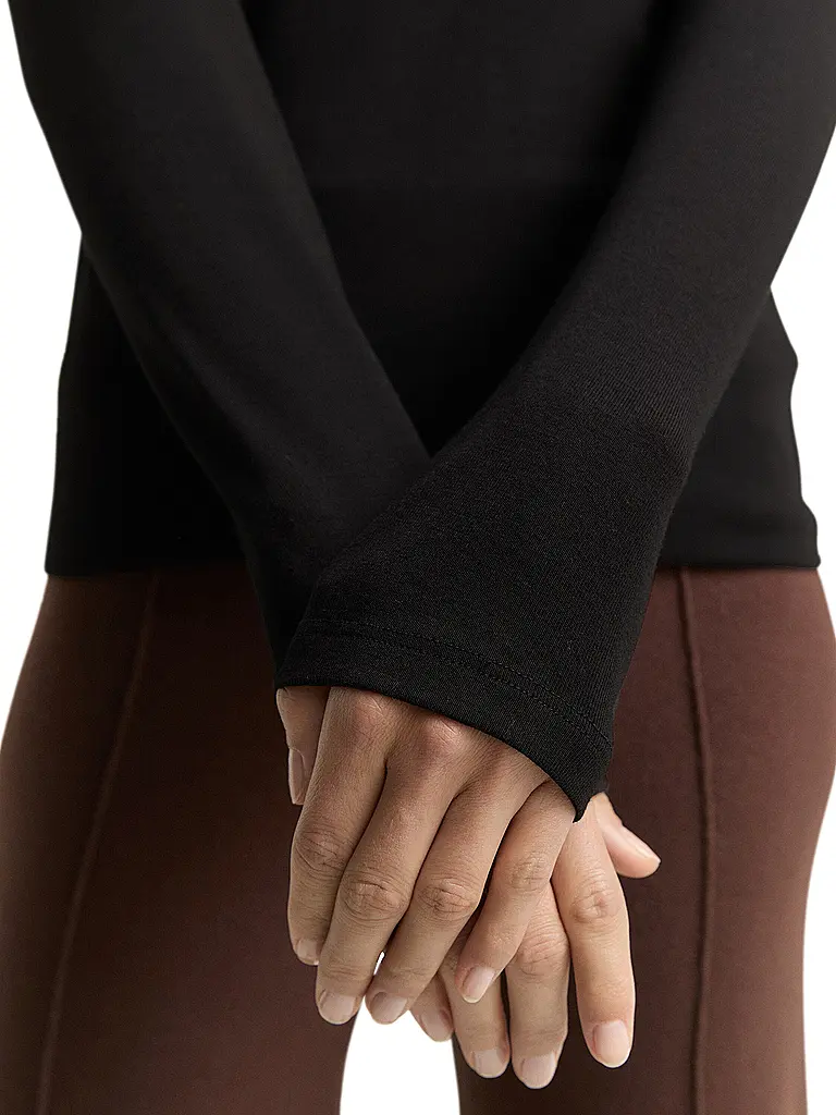 TOM TAILOR | Langarmshirt | Noir