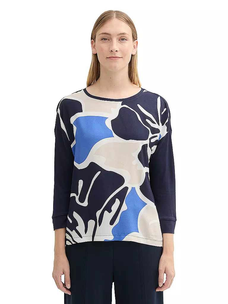 TOM TAILOR | Langarmshirt | Bleu