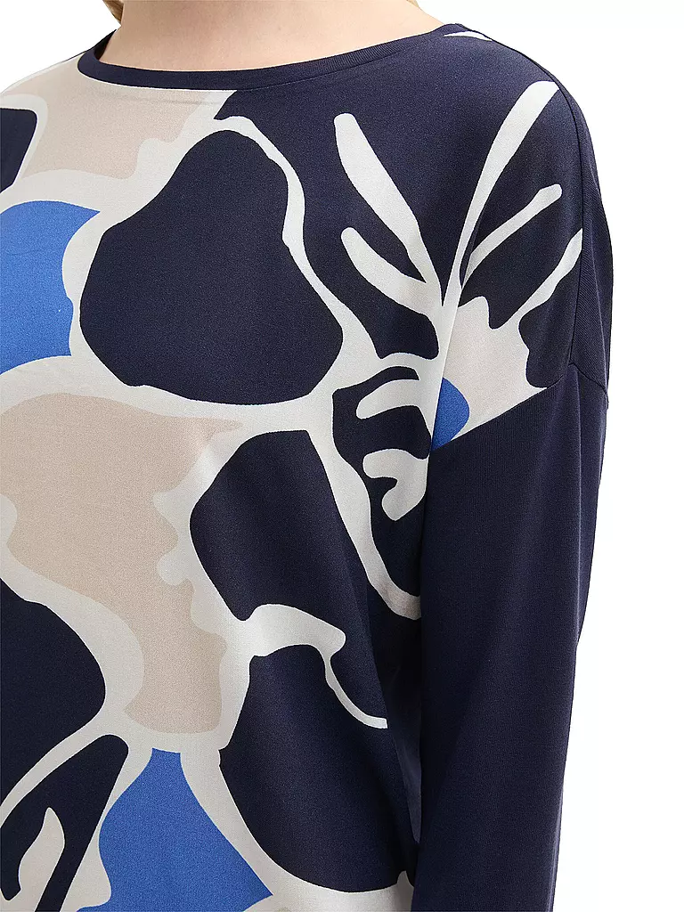 TOM TAILOR | Langarmshirt | Bleu