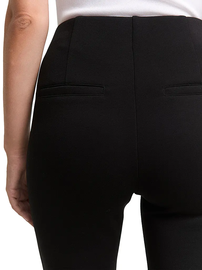 TOM TAILOR | Leggings Coupe Évasée | Noir