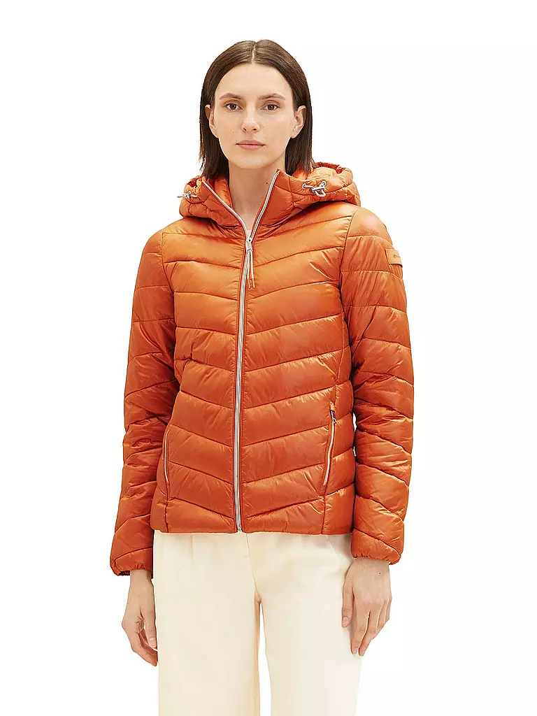 TOM TAILOR | Leichtsteppjacke | Orange