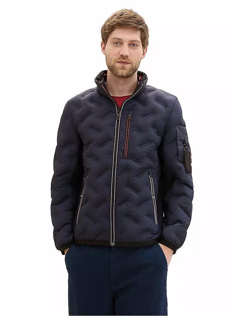 TOM TAILOR | Leichtsteppjacke | Bleu foncé