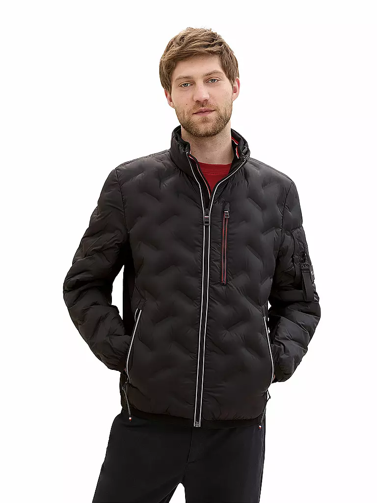 TOM TAILOR | Leichtsteppjacke | Noir
