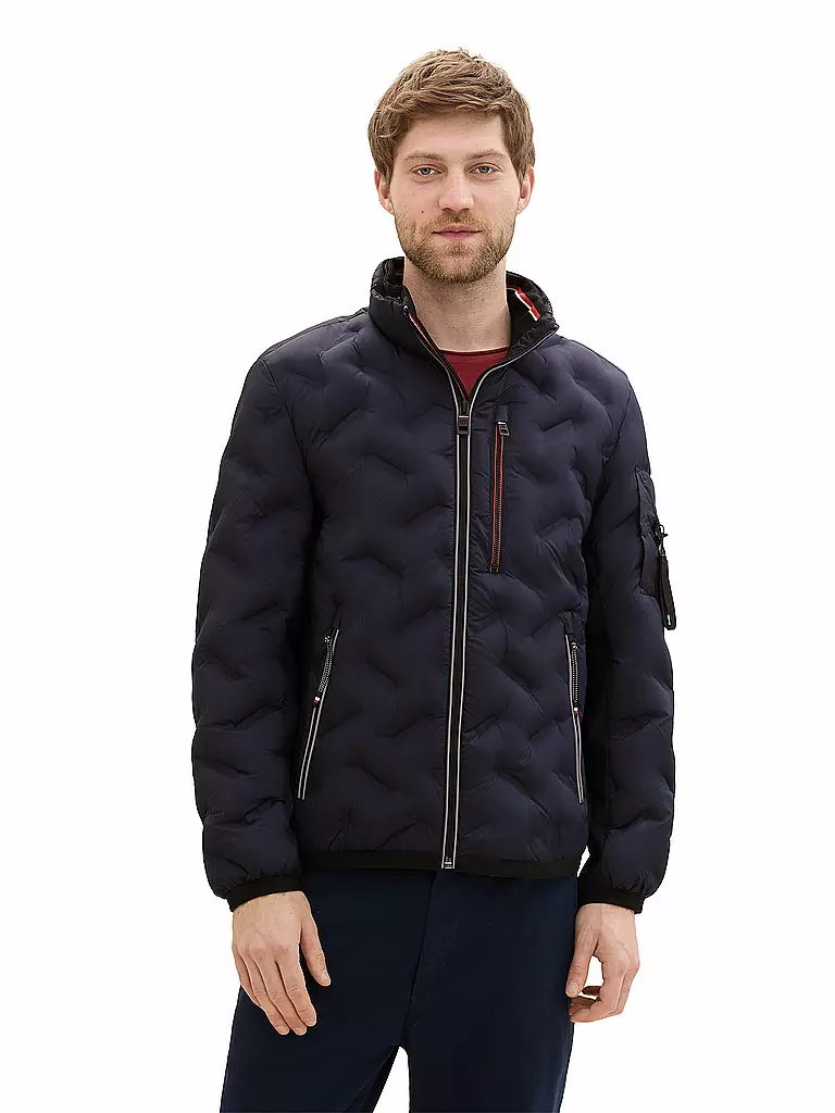 TOM TAILOR | Leichtsteppjacke | Bleu foncé