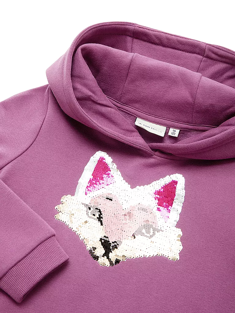 TOM TAILOR | Mädchen Kapuzensweater - Hoodie  | Lilas