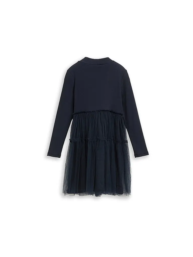 TOM TAILOR | Mädchen Kleid  | Bleu foncé