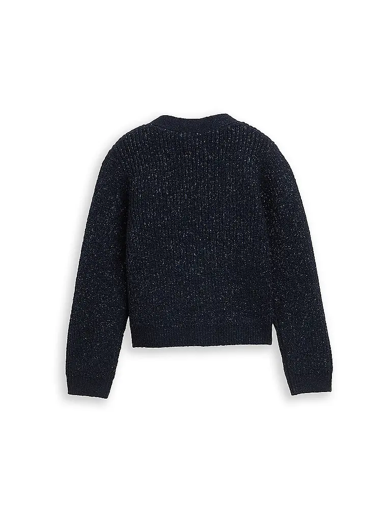 TOM TAILOR | Mädchen Strickjacke  | Bleu foncé