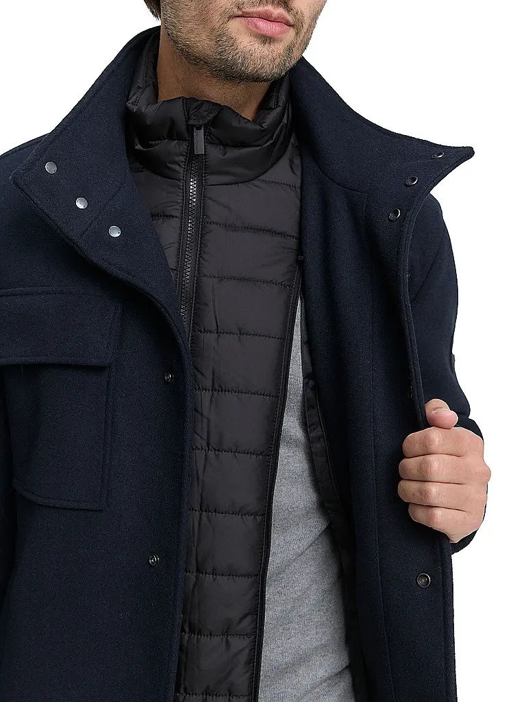 TOM TAILOR | Manteau 2-en-1 | dunkelblau