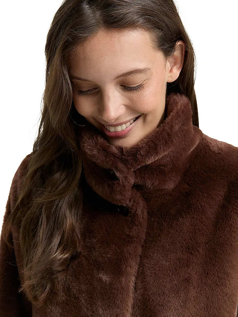 TOM TAILOR | Manteau en fausse fourrure | 
