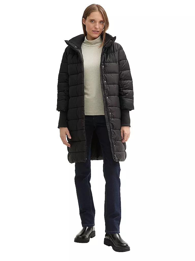 TOM TAILOR | Manteau matelassé | schwarz