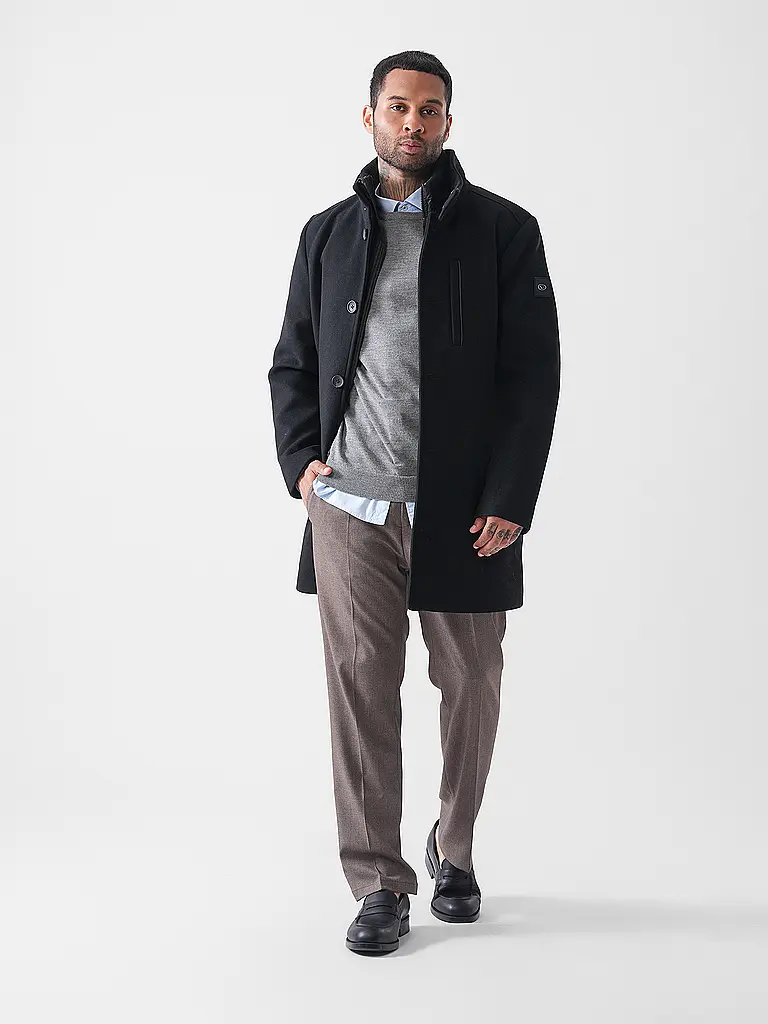 TOM TAILOR | Manteau | schwarz