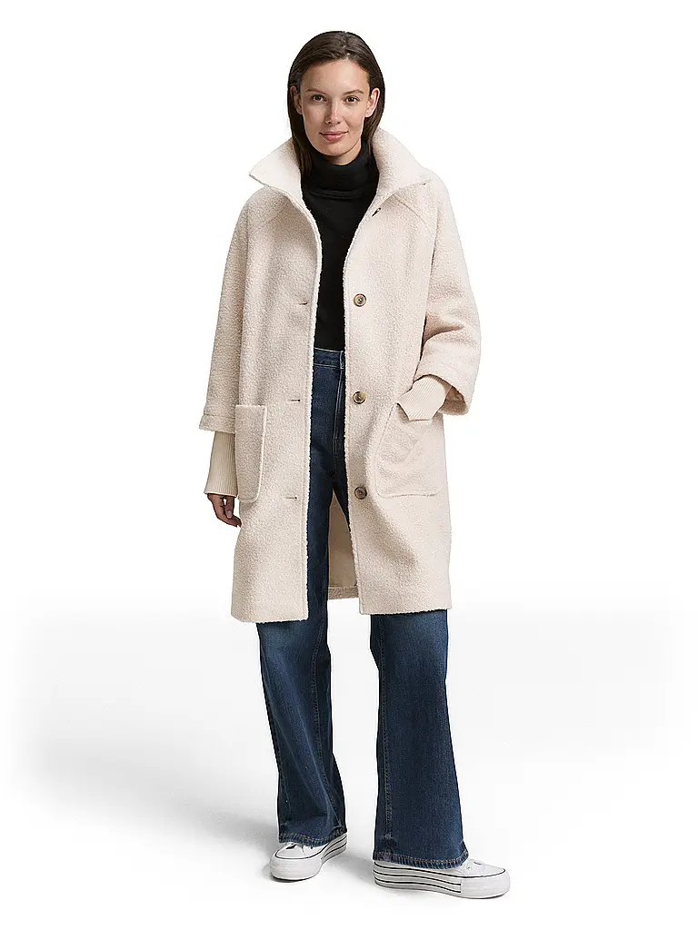TOM TAILOR | Manteau | creme