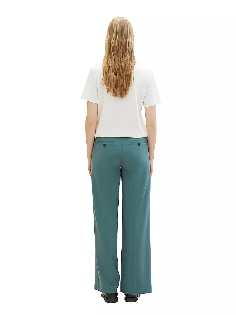 TOM TAILOR | Marlenehose | Vert