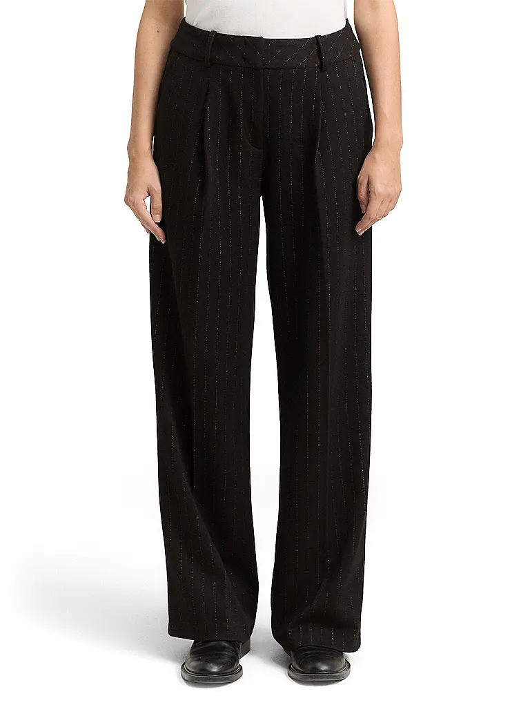 TOM TAILOR | Marlenehose | Noir