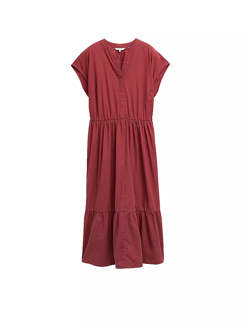 TOM TAILOR | Maxikleid | Rouge foncé