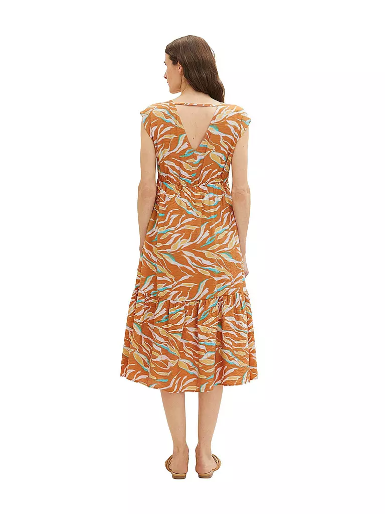 TOM TAILOR | Midikleid  | Marron