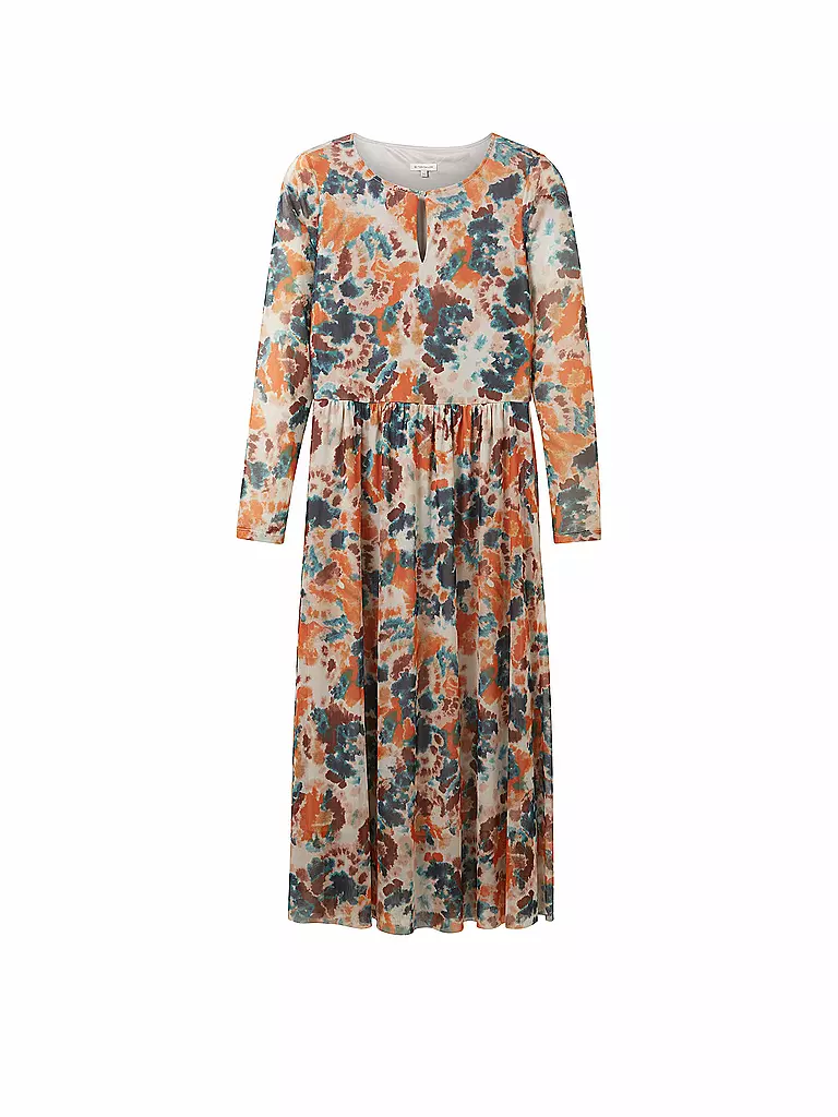 TOM TAILOR | Midikleid | Orange