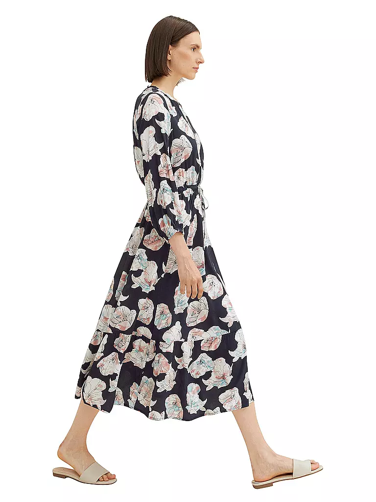 TOM TAILOR | Midikleid | Noir