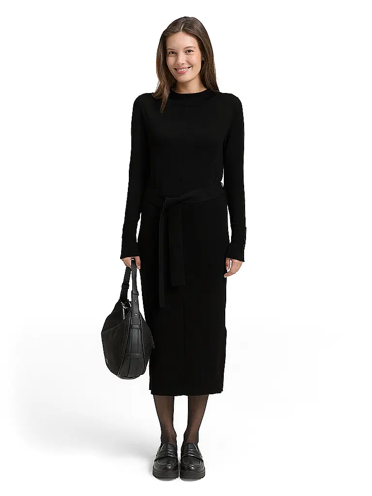TOM TAILOR | Midikleid | Noir
