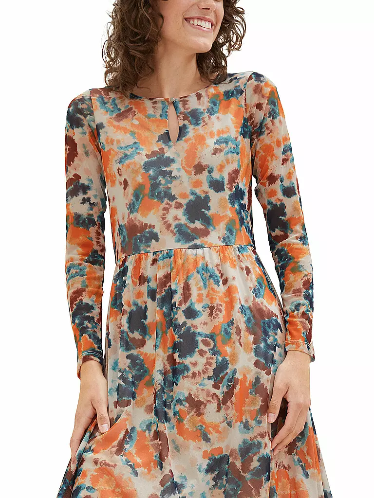 TOM TAILOR | Midikleid | Orange