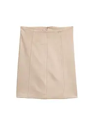 TOM TAILOR | Mini-jupe aspect cuir | Beige
