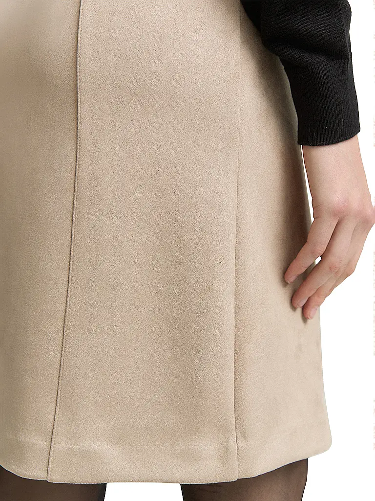 TOM TAILOR | Mini-jupe aspect cuir | 