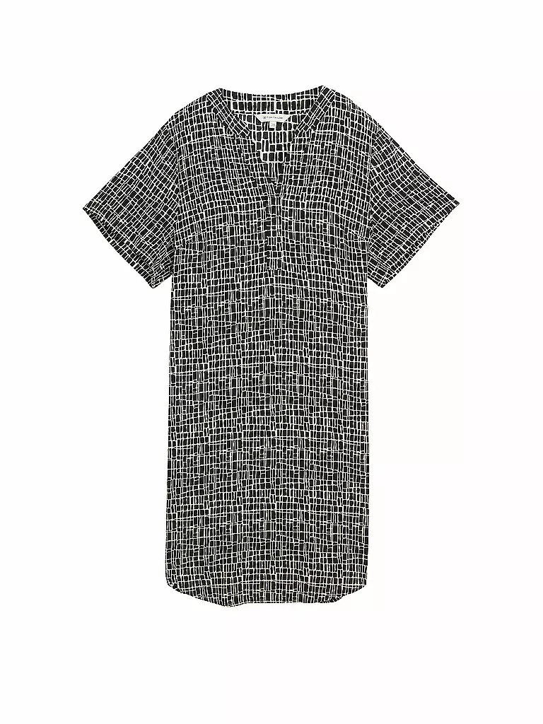 TOM TAILOR | Mini-robe | schwarz