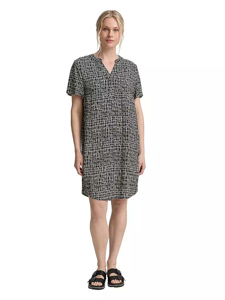 TOM TAILOR | Mini-robe | schwarz