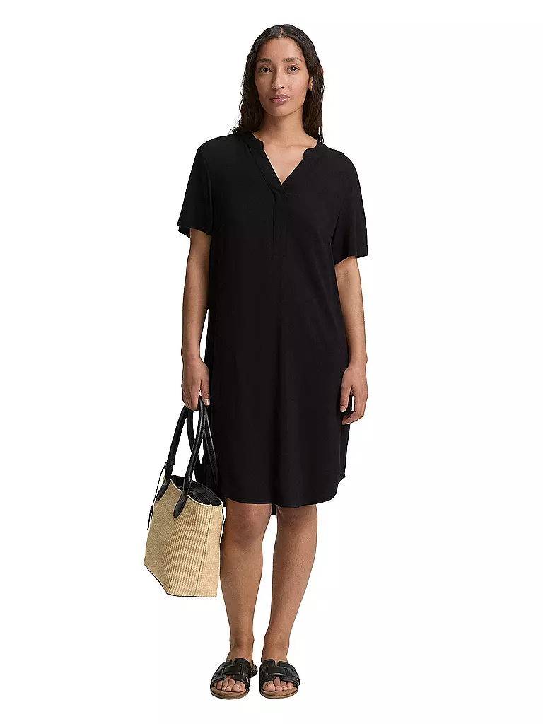 TOM TAILOR | Minirobe | schwarz
