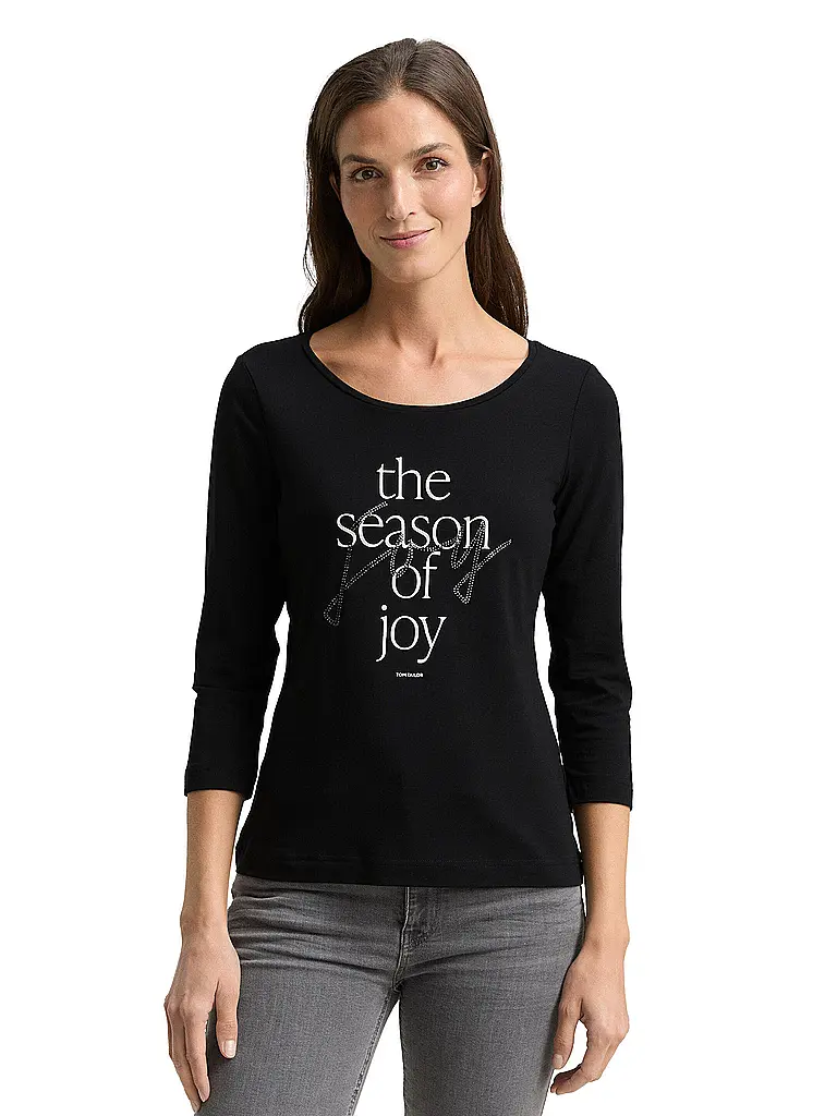 TOM TAILOR | Nom du produit: T-Shirt
Marque: TOM TAILOR
Couleur: noir
Catégories: Mode,Dames
Longueur des manches: Manches courtes
Encolure: Encolure ras du cou
Matière: Jersey,Coton,Stretch
Motif: Imprimé
Coupe (vêtement d'extérieur): Standard
Style: Casual |