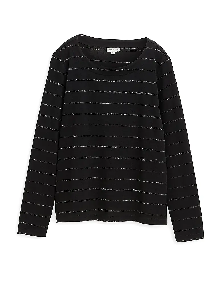 TOM TAILOR | Nom du produit: T-Shirt | Noir