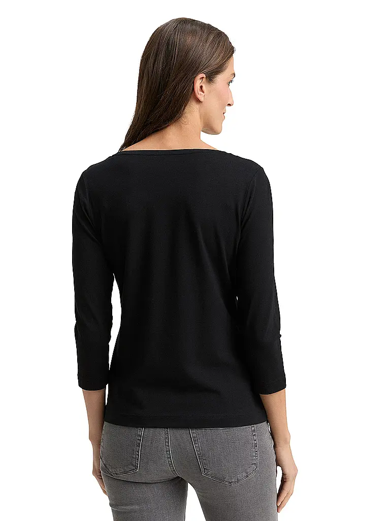 TOM TAILOR | Nom du produit: T-Shirt | Noir