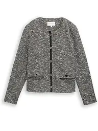 TOM TAILOR | Nom du produit: Veste courte | Noir