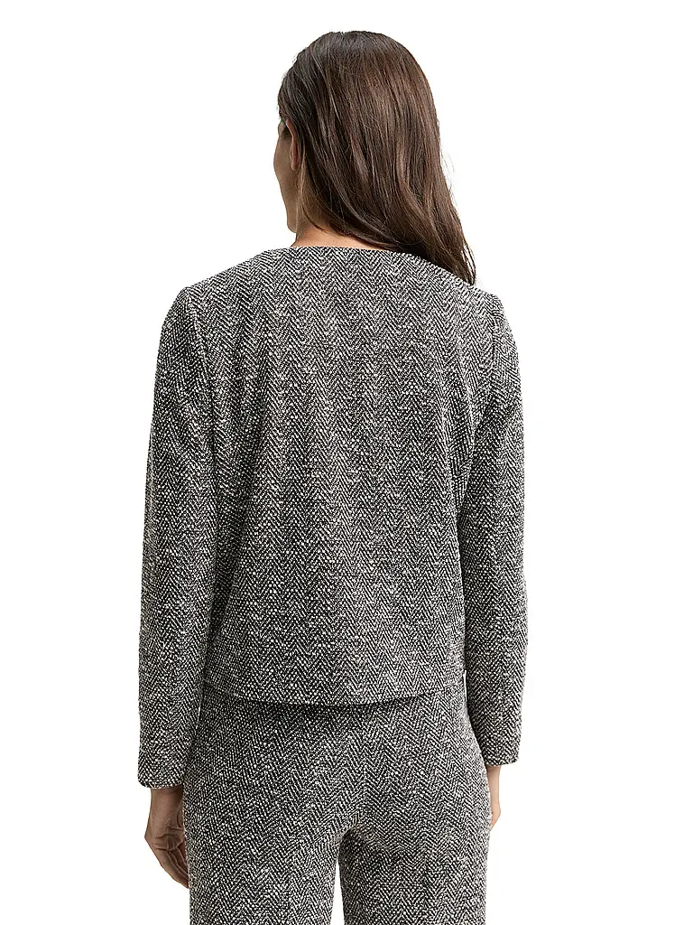 TOM TAILOR | Nom du produit: Veste courte | Noir