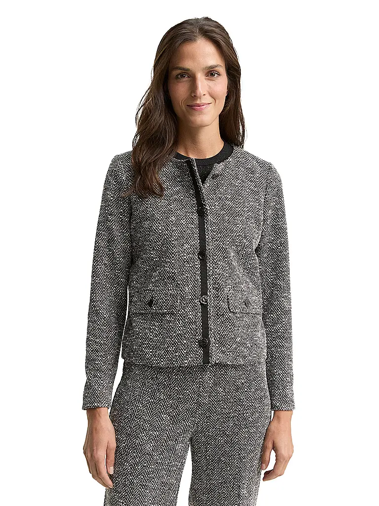 TOM TAILOR | Nom du produit: Veste courte | Noir