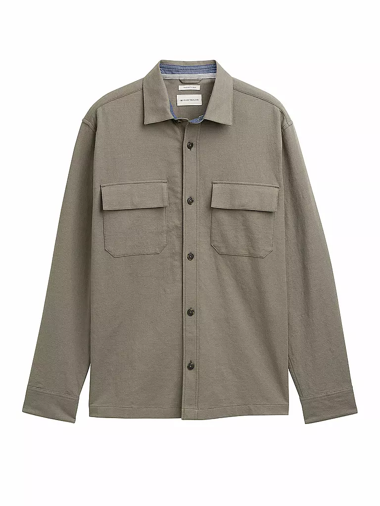 TOM TAILOR | Overshirt | olive