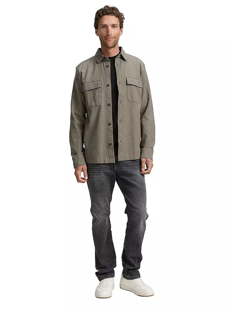 TOM TAILOR | Overshirt | olive