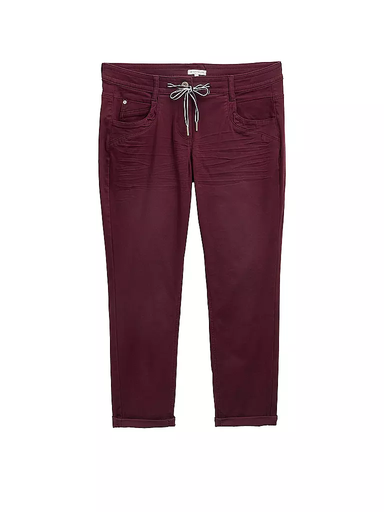 TOM TAILOR | Pantalon 7/8 | dunkelrot